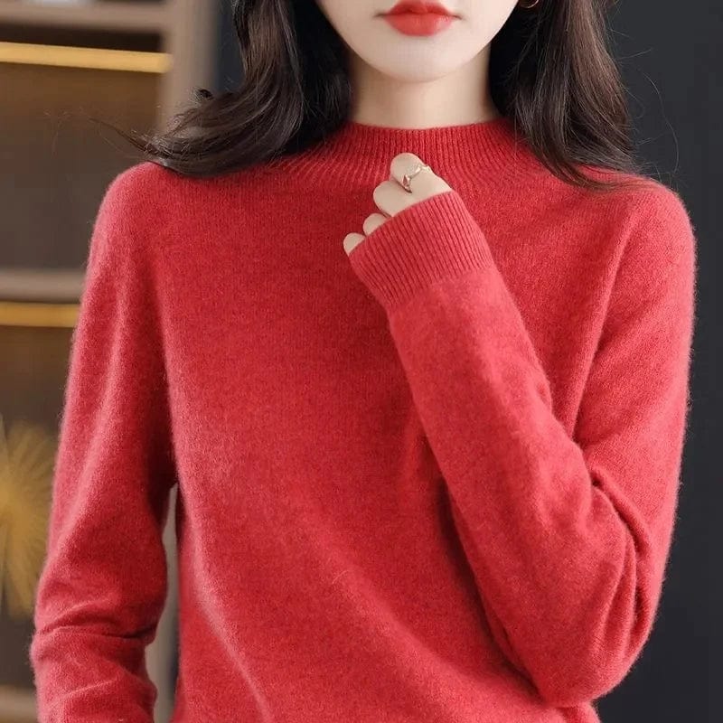 JO | Soft knitted sweater with turtleneck