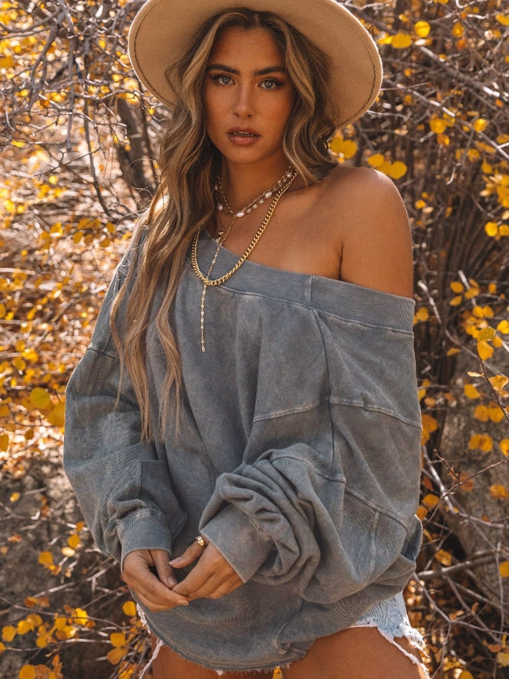Gracefully Designed Sweater