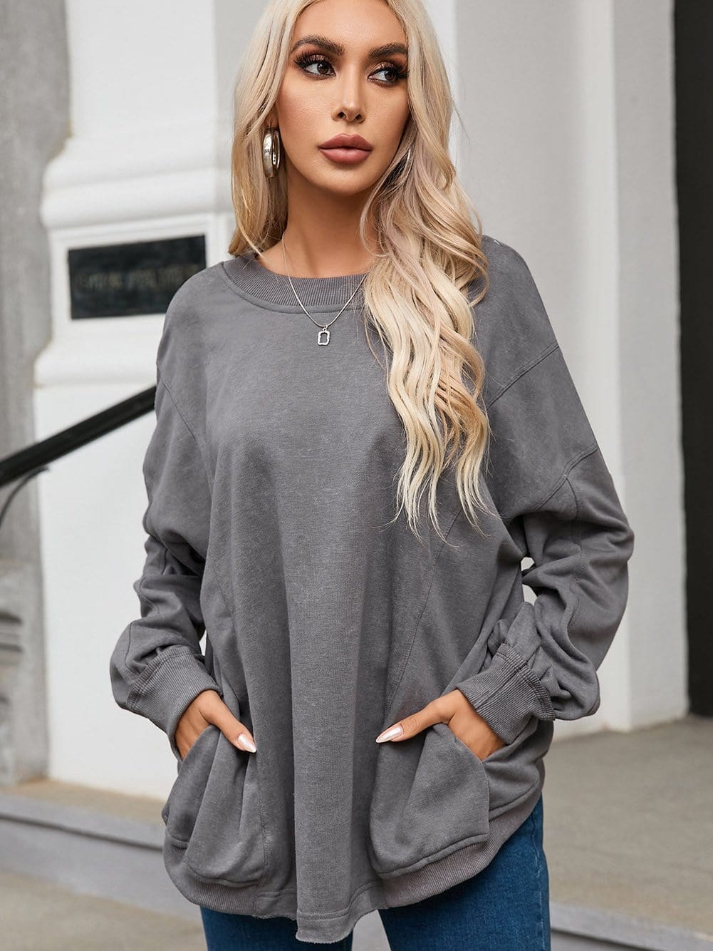 Gracefully Designed Sweater