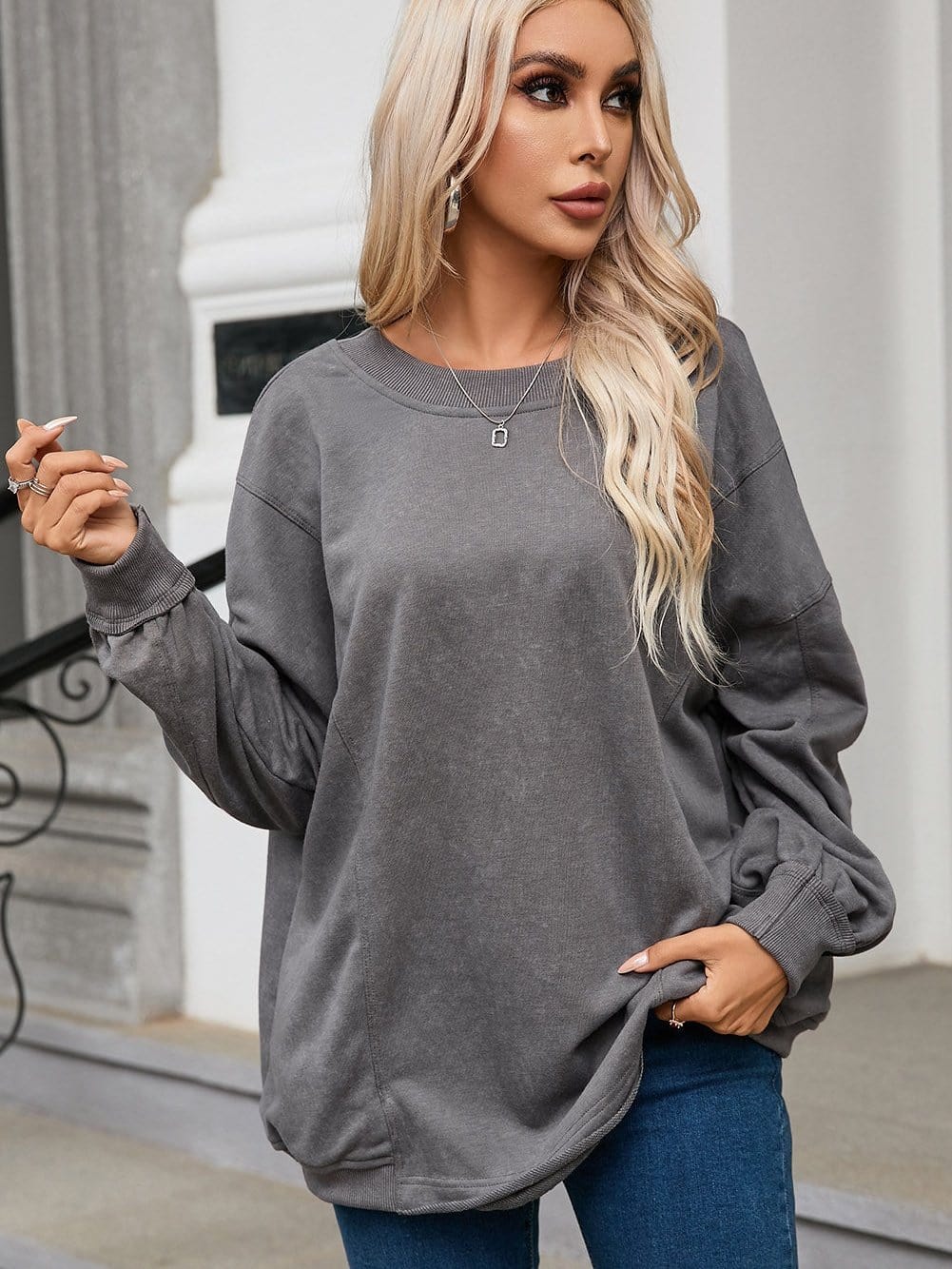 Gracefully Designed Sweater