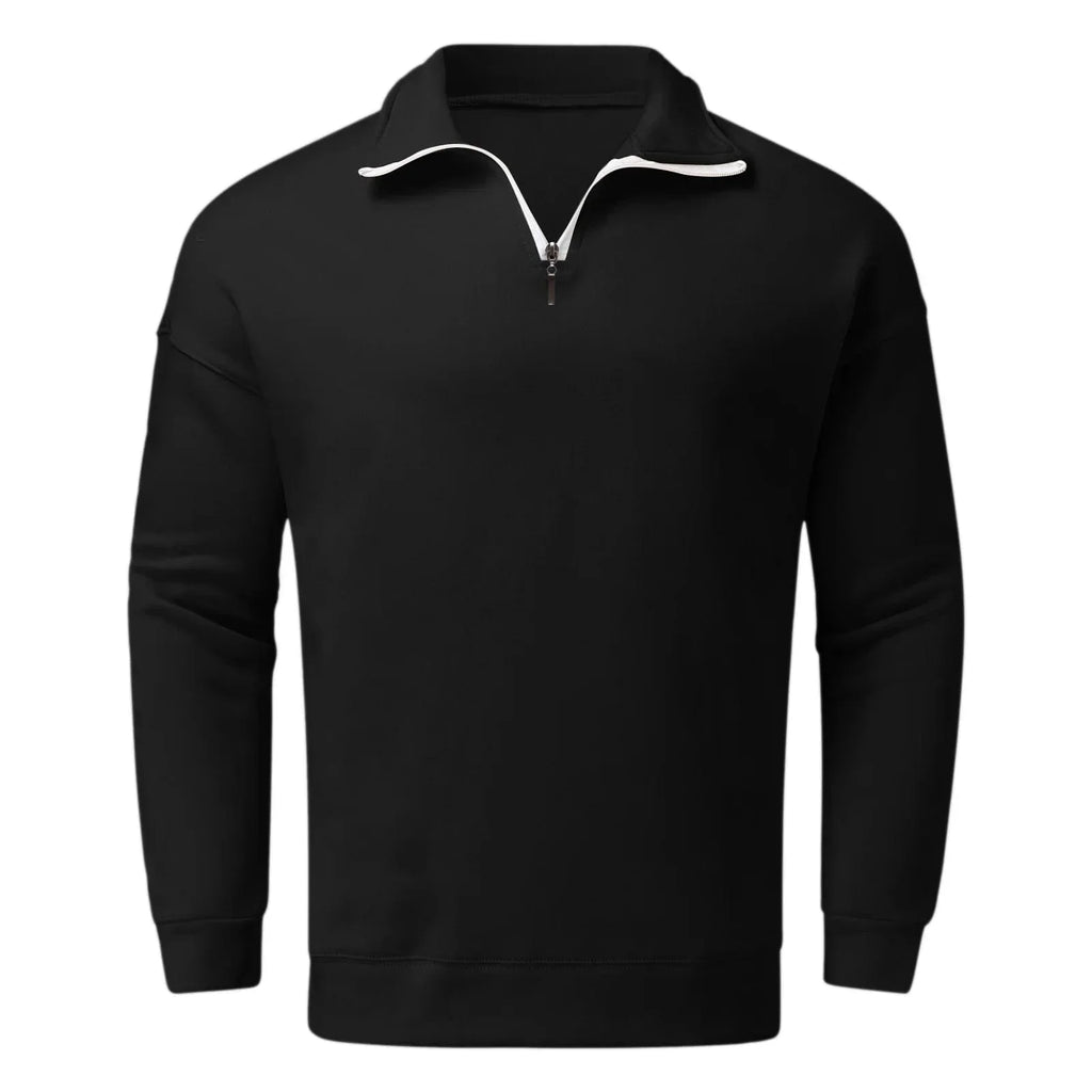 JO | Plain hoodless sweater