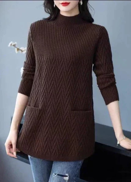 JO | Women's sweater with high collar