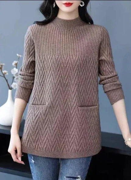 JO | Women's sweater with high collar