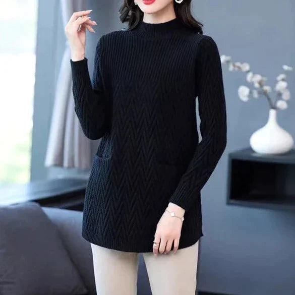 JO | Women's sweater with high collar