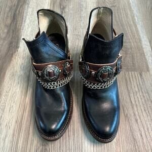 KS | Chunky Mid Heel Vintage Shoes